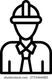Diseño de Vector Foreman Icon Style