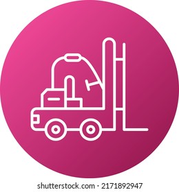 Vector Design Forklift Icon Style