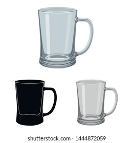 Vector design of form and celebration logo. Collection of form and volume vector icon for stock.