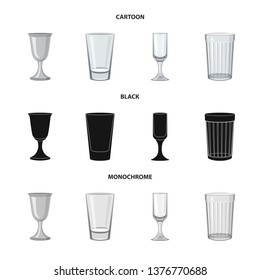 Vector design of form and celebration sign. Collection of form and volume vector icon for stock.