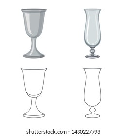 Vector design of form and celebration sign. Collection of form and volume vector icon for stock.