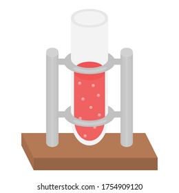 vector design in the form of potion related to medical