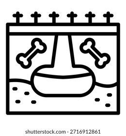 Diseño de Vector Fossil Icon Style