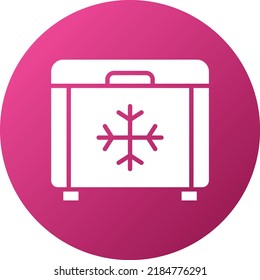 Vector Design Freezer Icon Style