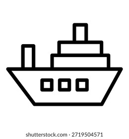 Estilo de Ícone Fresh Harbour Design de Vetor