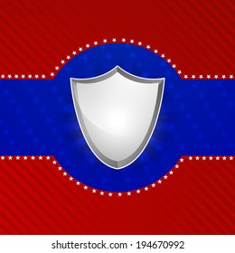 vector design fro fourth of July, Independence day of America. 