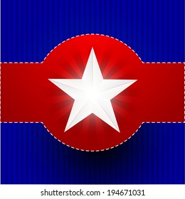 vector design fro fourth of July, Independence day of America. 