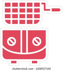 Estilo de icono del marco de diseño del vector