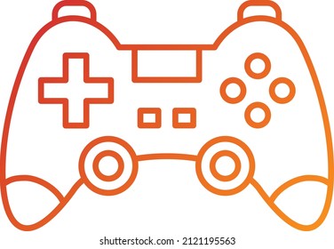 Vector Design Gamepad Icon Style