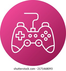 Vector Design Gamepad Icon Style