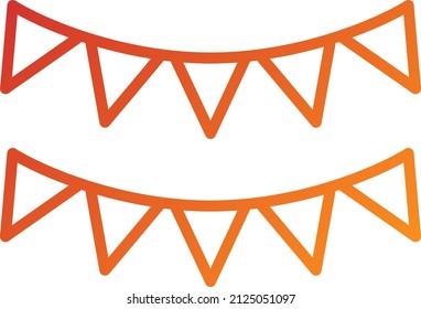 Vector Design Garlands Icon Style