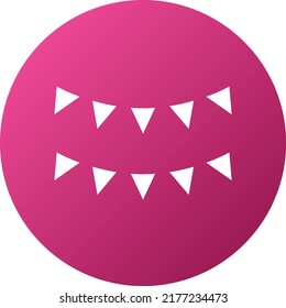 Vector Design Garlands Icon Style
