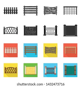 Vector Illustration Gate Fence Icon Set 库存矢量图(免版税)1430290685 | Shutterstock