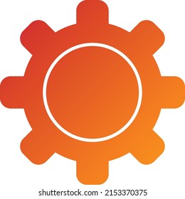 Vector Design Gear Icon Style