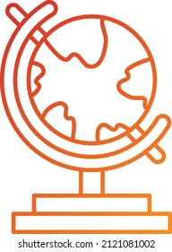 Diseño de vectores Estilo de iconos geográficos