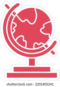 Vector Design Geography Icon Style