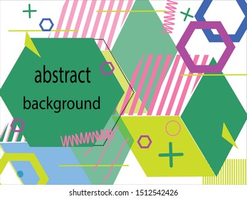 vector of design geomatric background