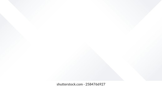 Vector design Geometric white  grey abstract background.
