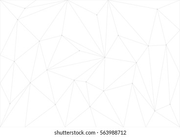 Vector design Geometric white & grey abstract background. Gray Grid Mosaic Background, Creative Design Templates