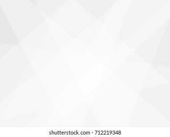 Vector design Geometric white & grey abstract background.