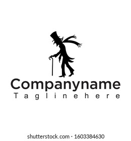 Vector Design ghost logo with a modern, simple and elegant design using the latest EPS illustrations can be used as inspiration and suitable for your business.