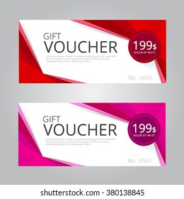 Vector design for Gift Voucher,Coupon
