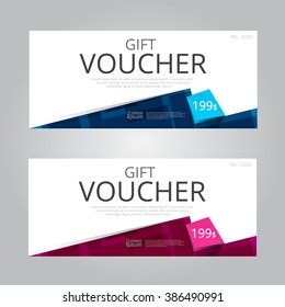 Vector design for Gift Voucher,Coupon
