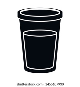 Vector design of glass and milk logo. Set of glass and transparent stock vector illustration.