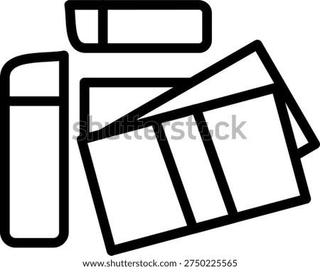 Vector Design Gleaming Glee Icon Style