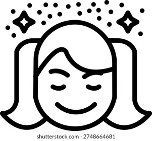 Vector Design Gleeful Glow Icon Style