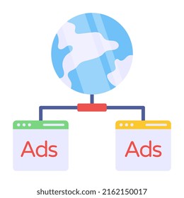 Vector design of global ads