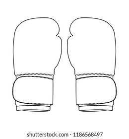 Vector design of glove and winter symbol. Set of glove and equipment vector icon for stock.