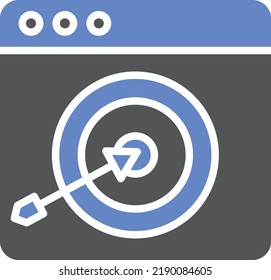 Vector Design Goal Icon Style