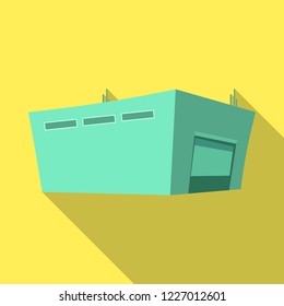 Vector design of goods and cargo symbol. Set of goods and warehouse vector icon for stock.