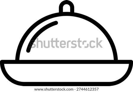 Vector Design Gourmet Glyph Icon Style
