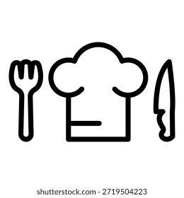 Design de vetor Gourmet Gusto Icon Style