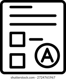 Vector Design Grade Icon Style