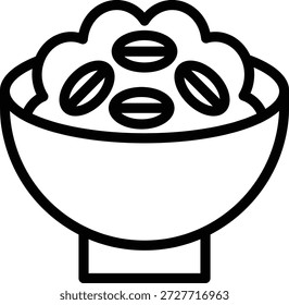 Diseño de Vector Granola Icon Style