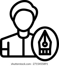 Vector Design Graphic Designer Icon Style