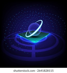 vector design graphic information technology networking digital communication