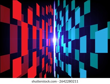 vector design graphic information technology networking digital communication futuristic
