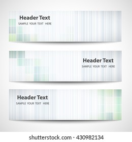 Vector design with gray squares Banner backgrounds