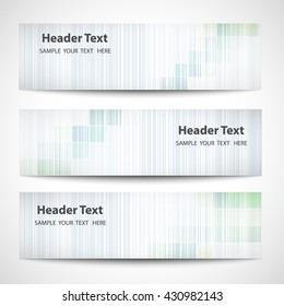 Vector design with gray squares Banner backgrounds