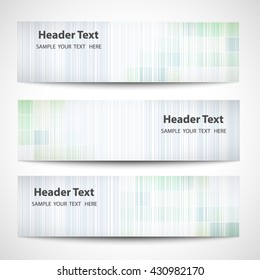 Vector design with gray squares Banner backgrounds
