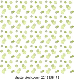 Diseño vectorial, hojas verdes con textura vintage antigua, Art.