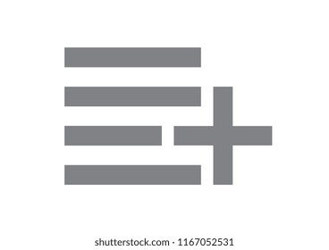 vector design of grey flat icon