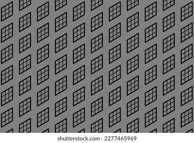 Vector design with grid and snapping pattern.