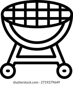 Diseño de Vector Grill Icon Style