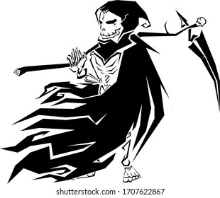 Vector Design of the Grim Reaper