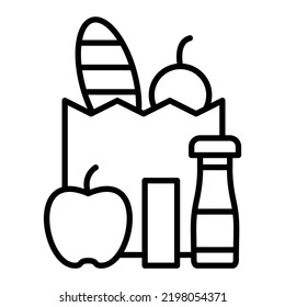 Vector Design Grocery Icon Style